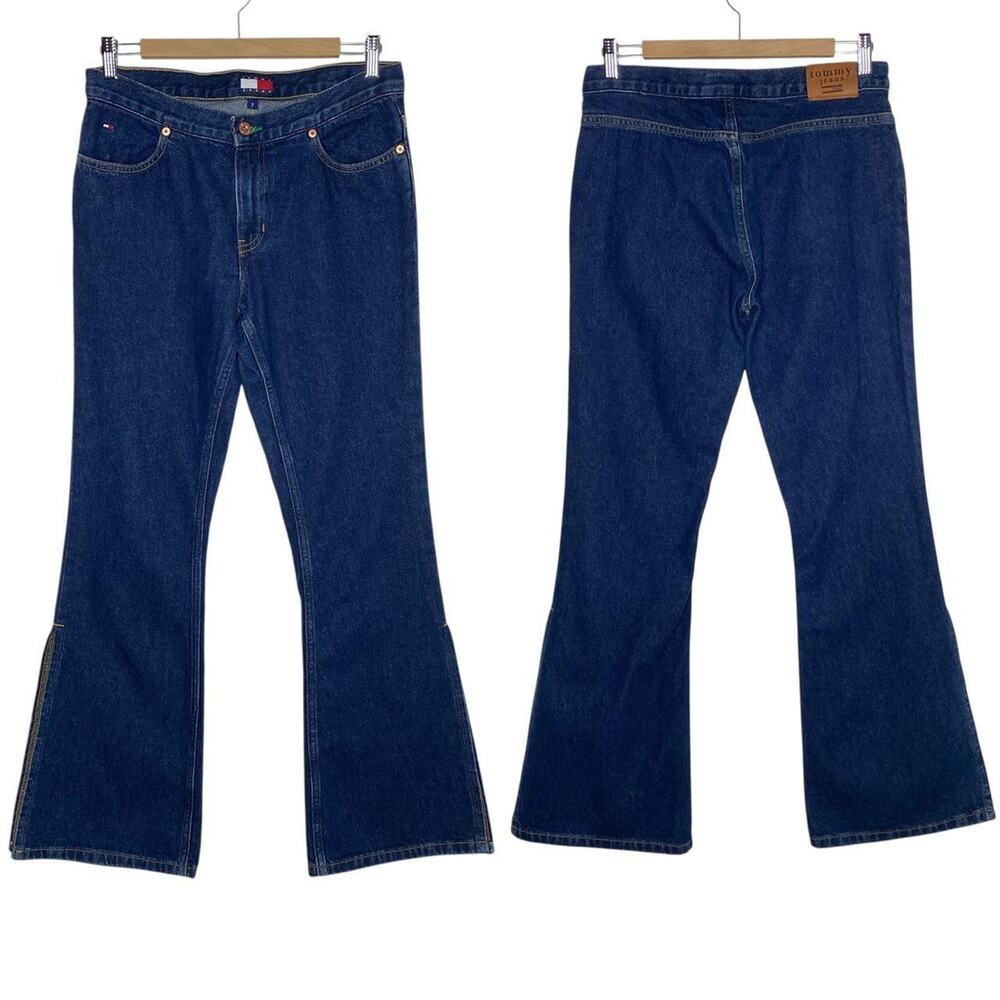 Tommy Hilfiger Dark Wash Flared Jeans size 7